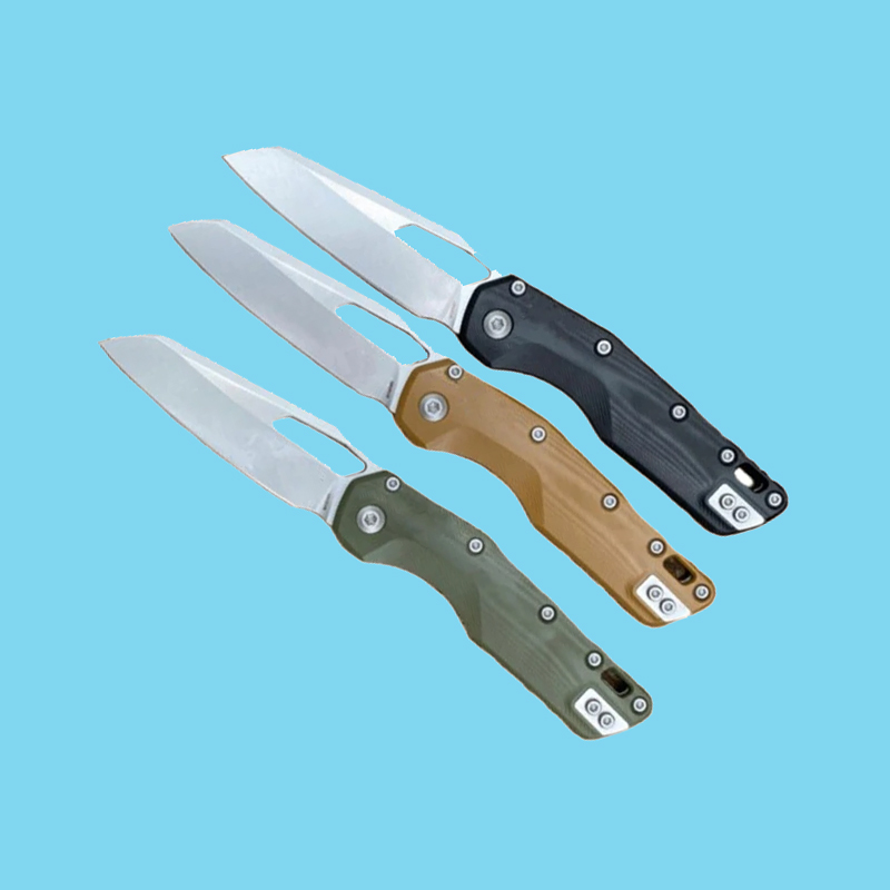 Woodworking Xmas Gifts - Faca Dobrável Mict MSI com Abertura