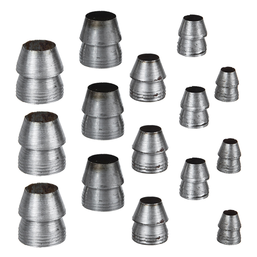 Woodworking Hardware - 15 Peças de Cunhas de Metal