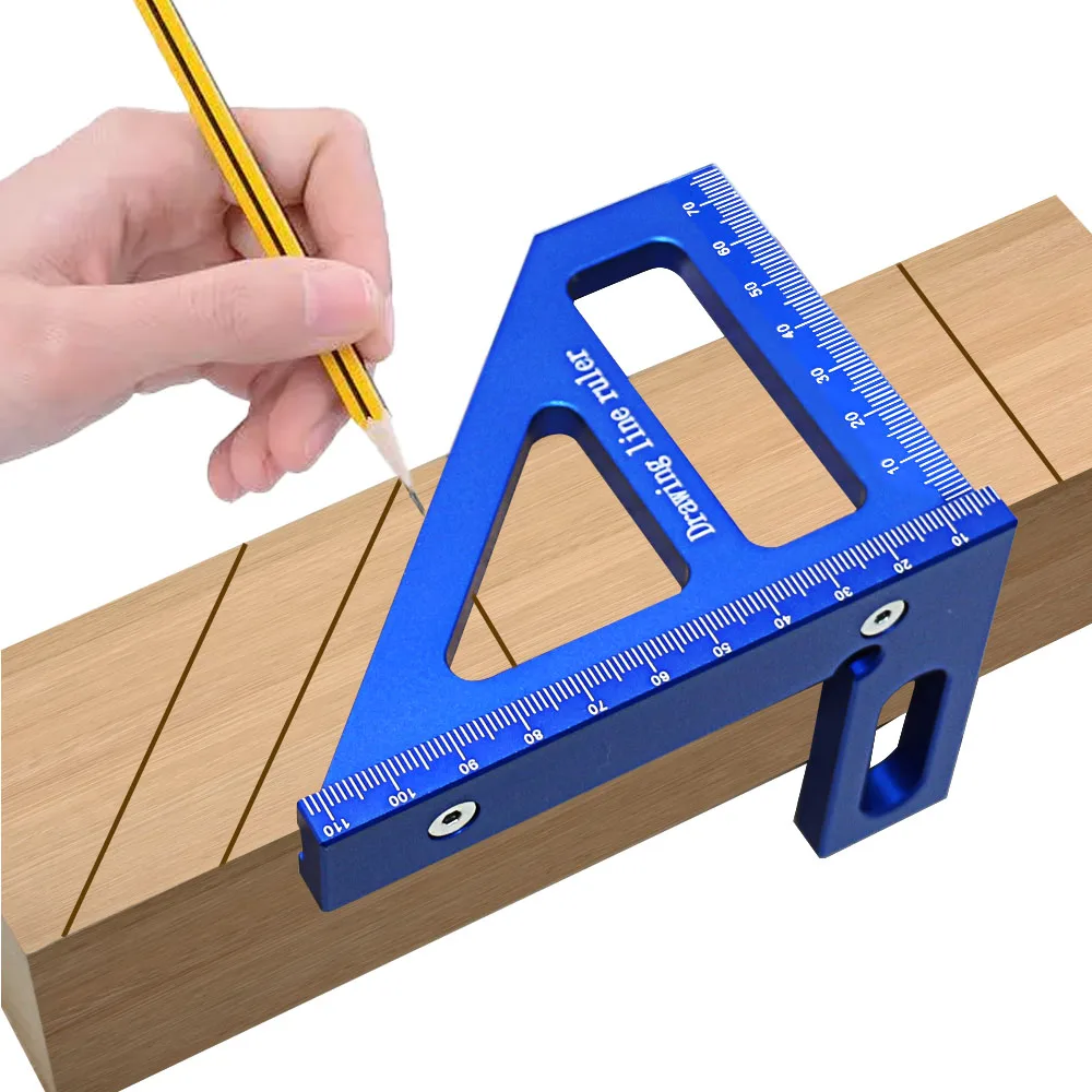 Woodworking For Engineers - Régua Esquadro de Marcenaria em Liga