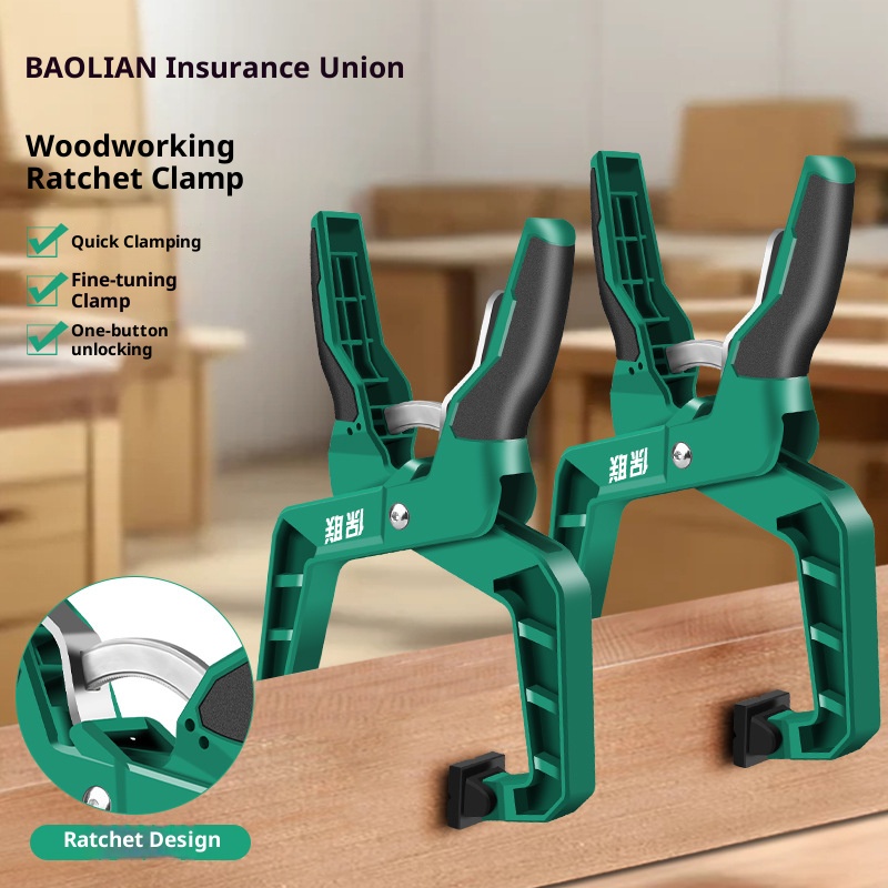 Braçadeira rápida 1 peça, resi - Woodworking Vice Quick Release avaliação e preço