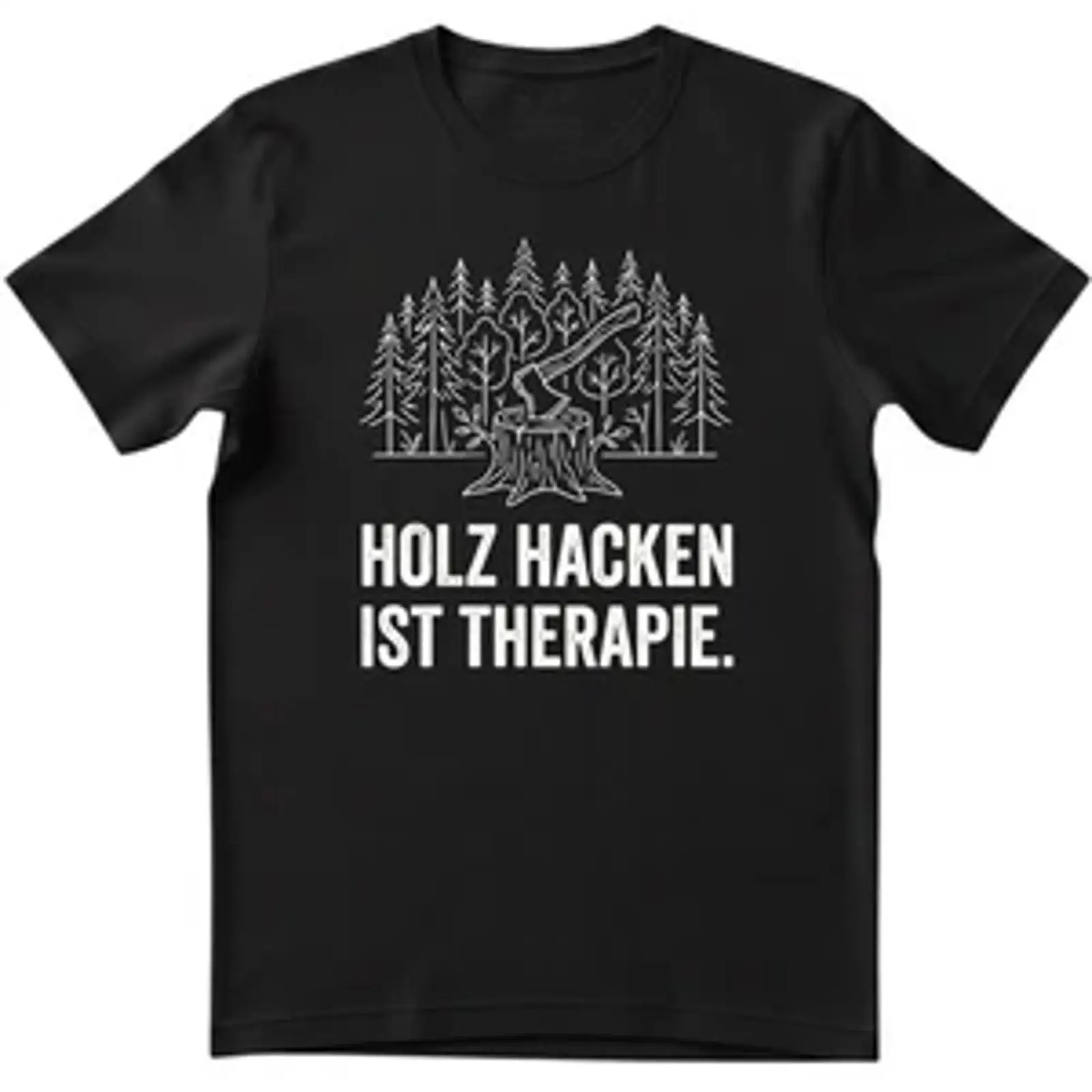 Camiseta masculina com estampa - Woodworking Therapy avaliação e preço
