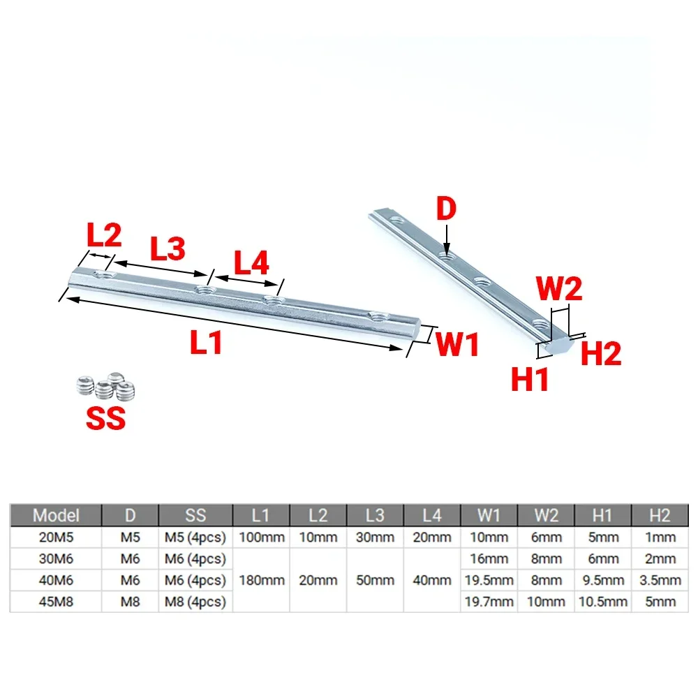 4 pces v-slot t-slot marceneir - Woodworking Joint Types avaliação e preço