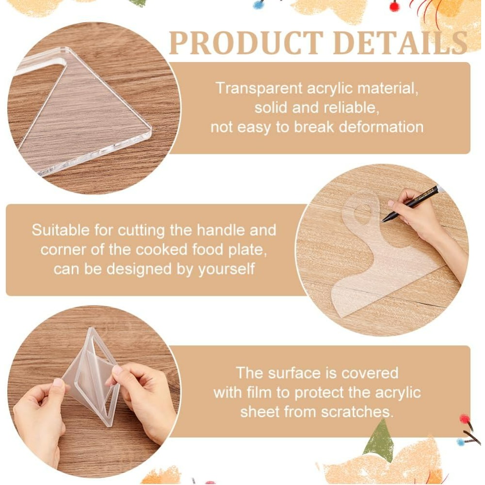 7 pçs modelo de charcutaria al - Woodworking Hardware avaliação e preço