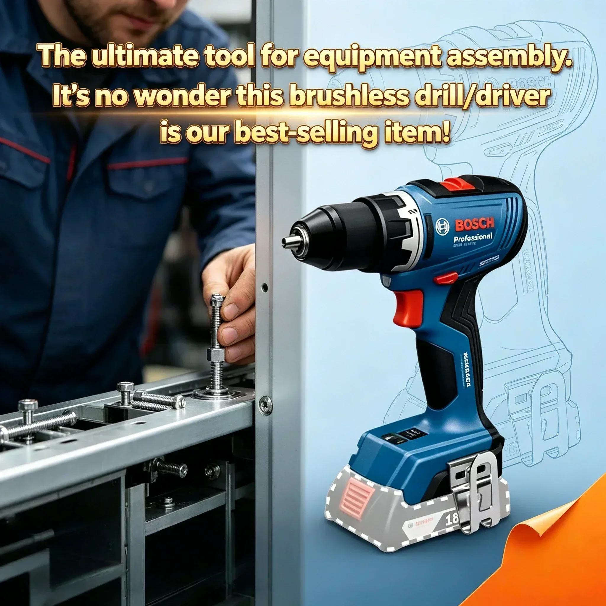 Furadeira Sem Fio Profissional - Bosch Drill Gsb 18V avaliação e preço