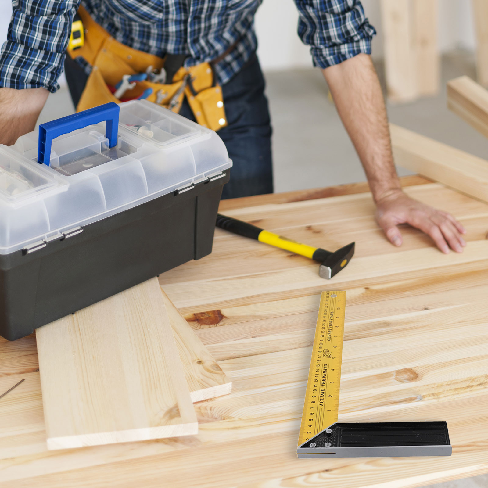 Régua de Ângulo em Aço Inoxidá - Woodworking For Engineers avaliação e preço