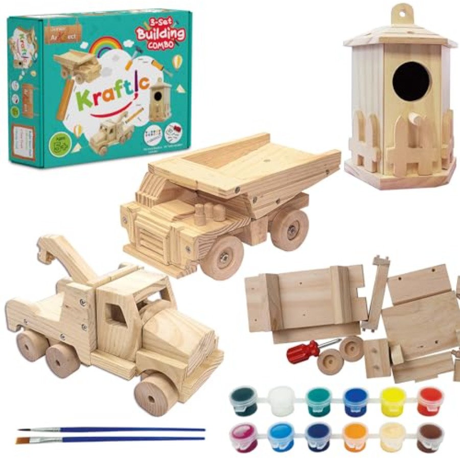 Kit de Construção em Madeira p - Woodworking Kits For Adults avaliação e preço