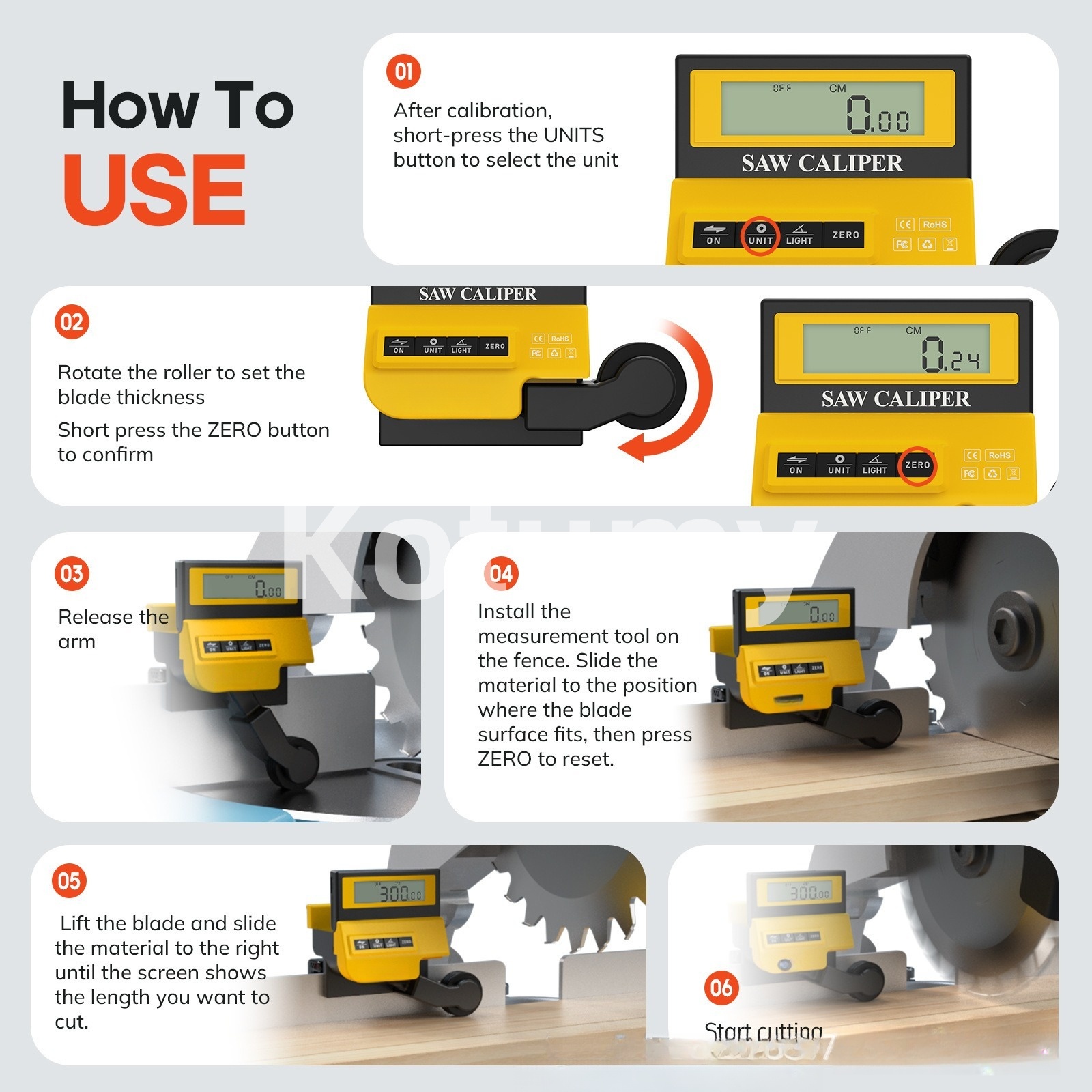 Instrumento Digital de Medição - Woodworking Tools avaliação e preço