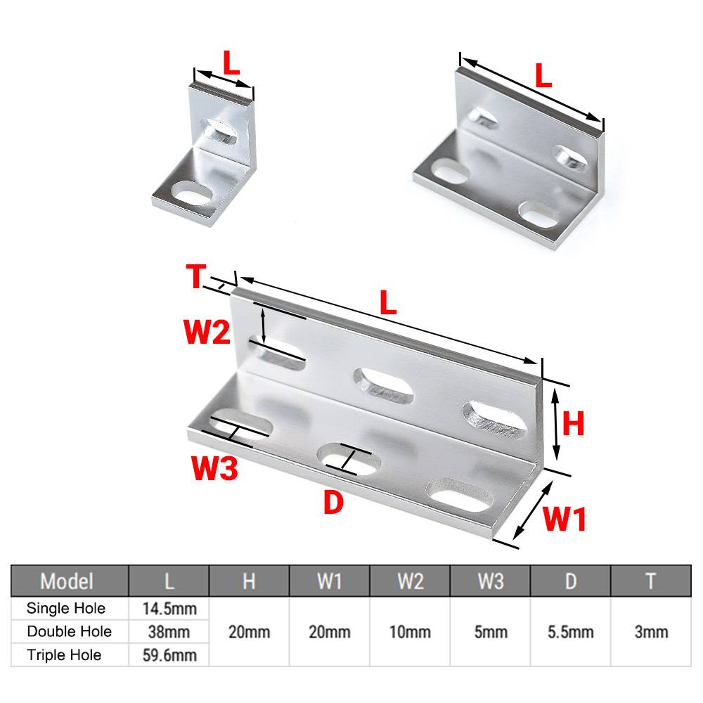 10 Pçs/lote Openbuilds Único D - Woodworking Joint Types avaliação e preço