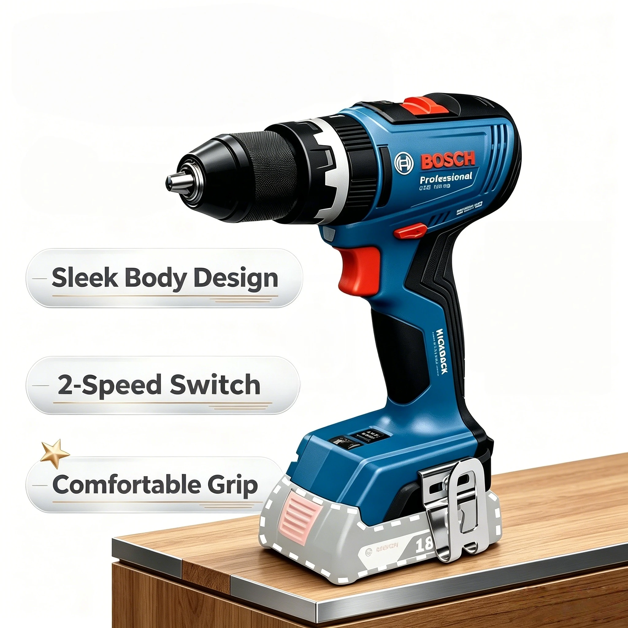Furadeiras Compactas Bosch GSR - Bosch Drill Gsb 18V avaliação e preço