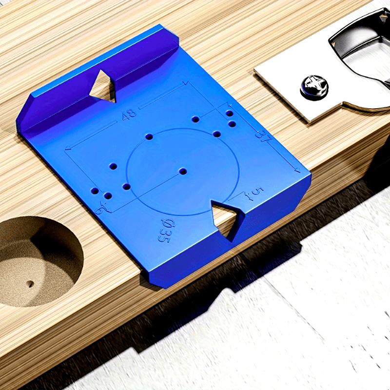 1 peça Gabarito Localizador de - Woodworking Design Software avaliação e preço